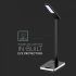 VT-7505 5W LED Tafellamp met Draadloze Oplader 2700K-6500K Zwart