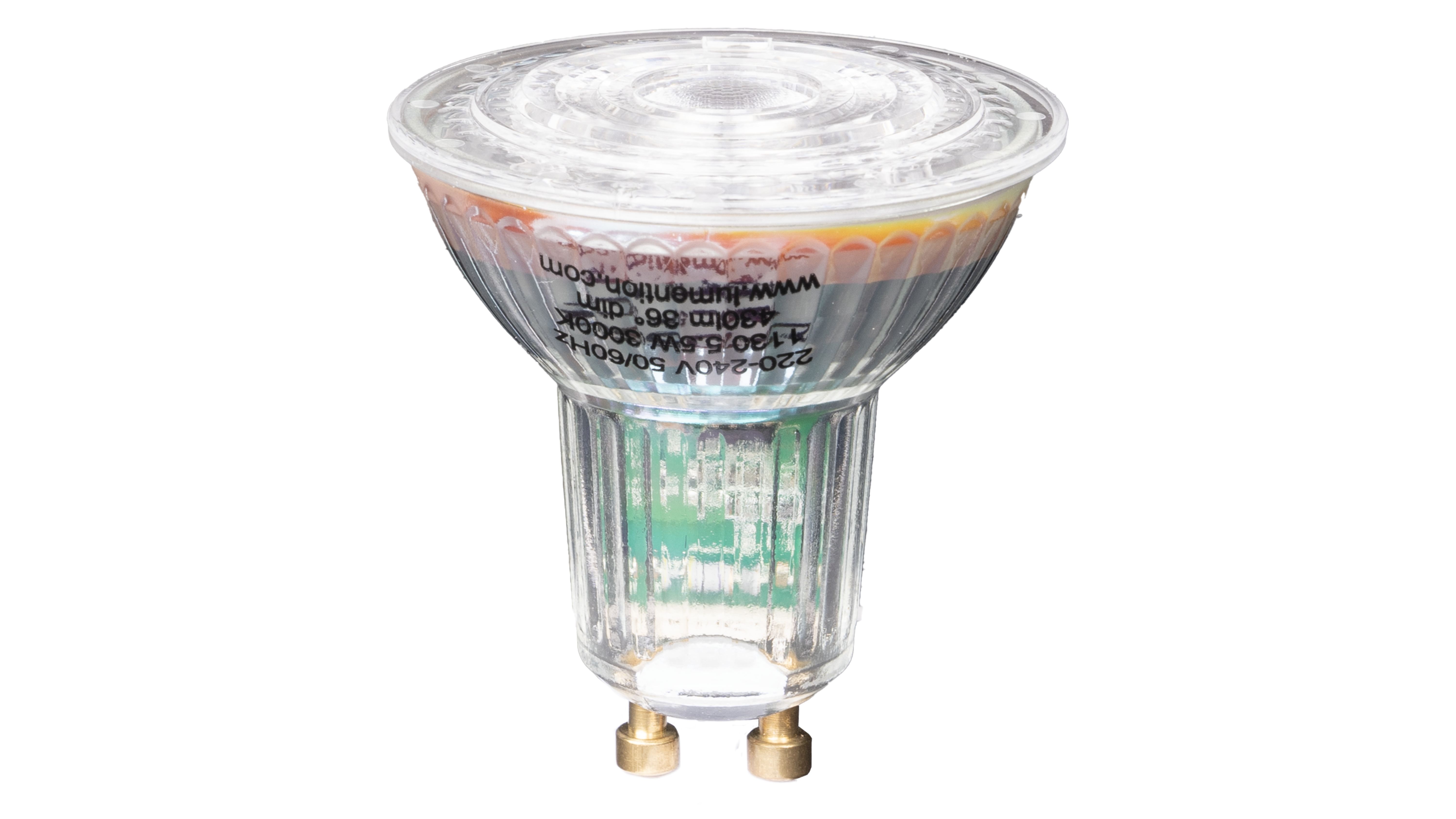 Dimbare GU10 LED Spot 5,5w, 2700K, IP20