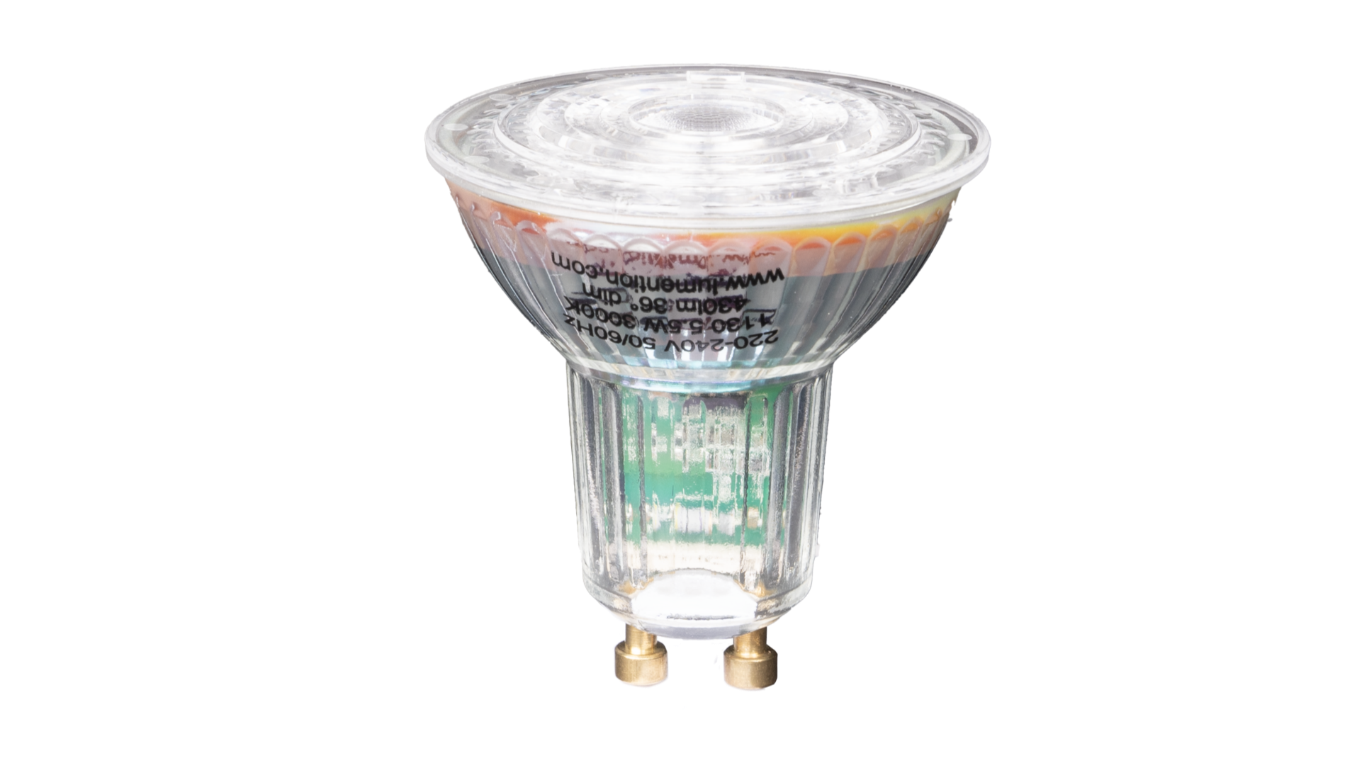 Dimbare GU10 LED Spot 5,5w, 3000K, IP20