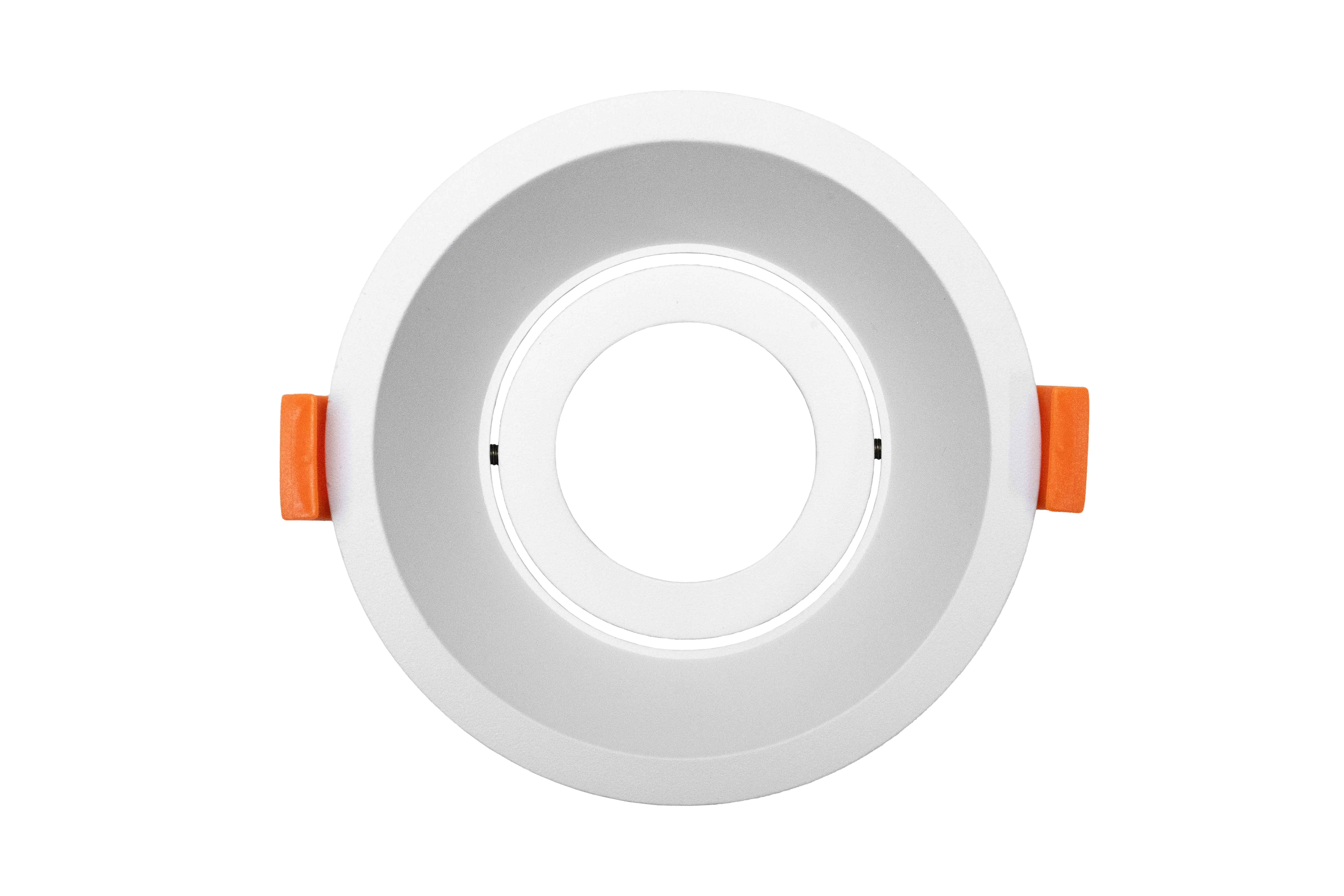 Led inbouwspot Armatuur Ø100xH52mm, boorgat Ø90 mm, IP20, Rond, Kantelbaar 30°, Wit