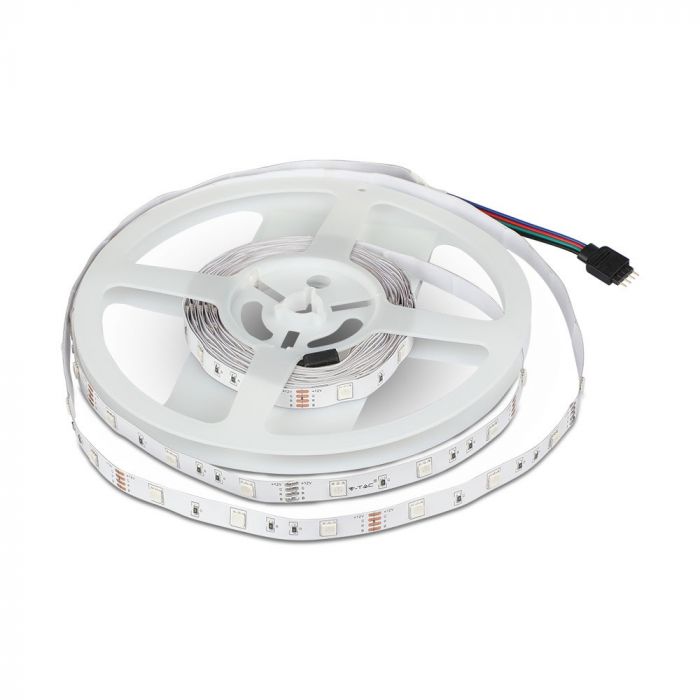 V-TAC 4.8W/M LED Strip Set – RGB – IP20 – 2x5 meter – EU Plug